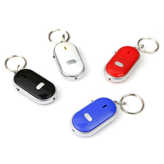 Fluier localizator chei cu senzor audio Găsire ușoară a cheilor Echipament anti-pierdere Duritate ridicată Lumină de noapte Localizator chei