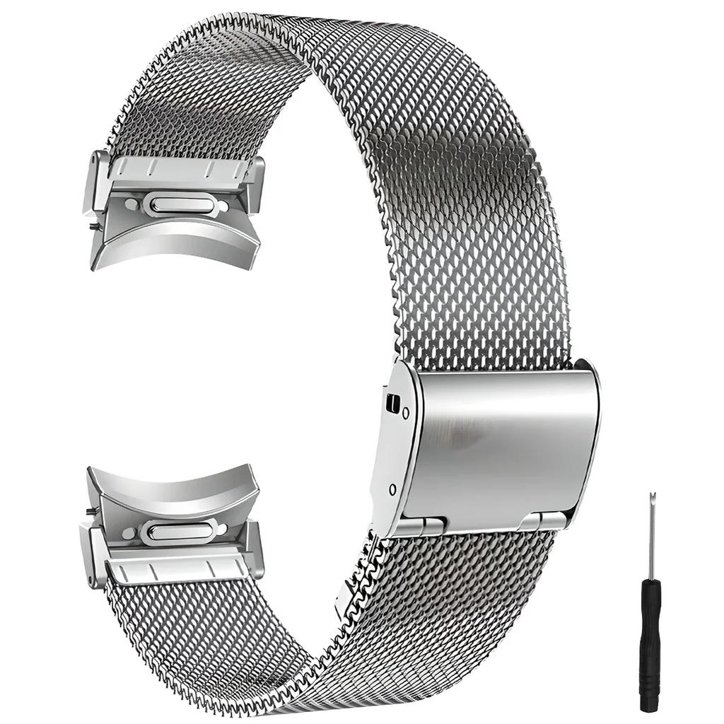 Edelstahlarmband ohne Lücken für Samsung Galaxy Watch 4 5 6 7 40 44mm 6 4 Classic 43mm 47mm Metallarmband für Galaxy 5Pro