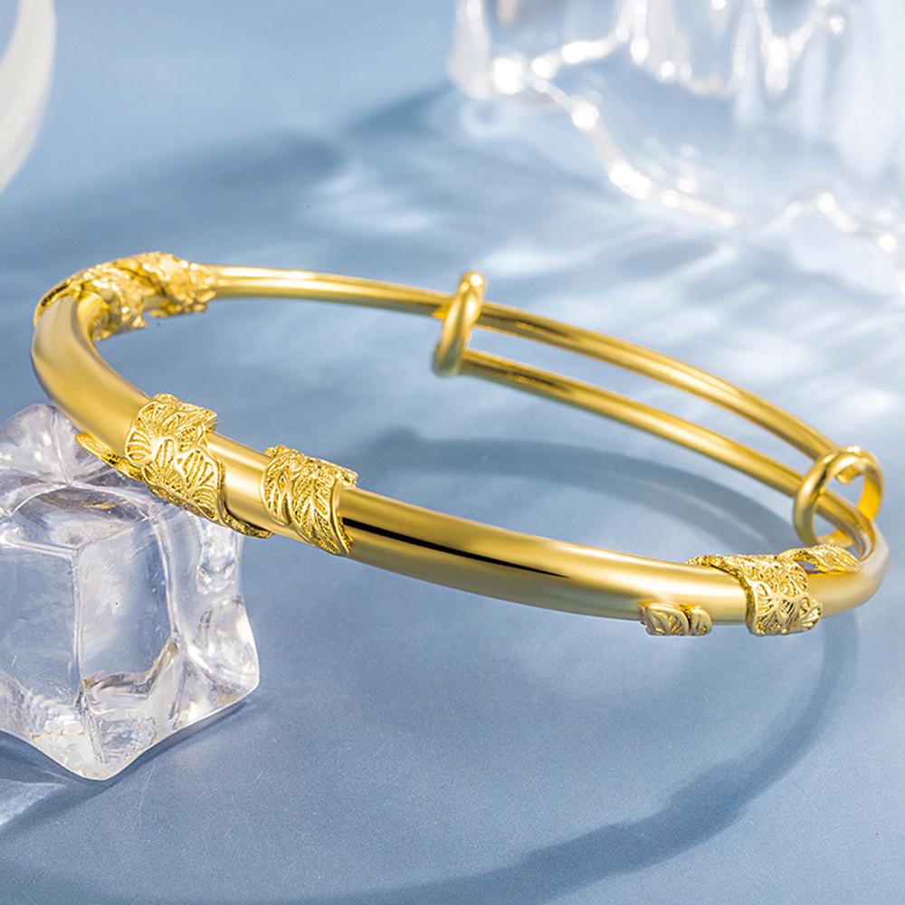 Classical Temperament Push-pull Acacia Vine Bracelet Vine Plant Shape Design Sense Advanced Sense Fashion Matching Women