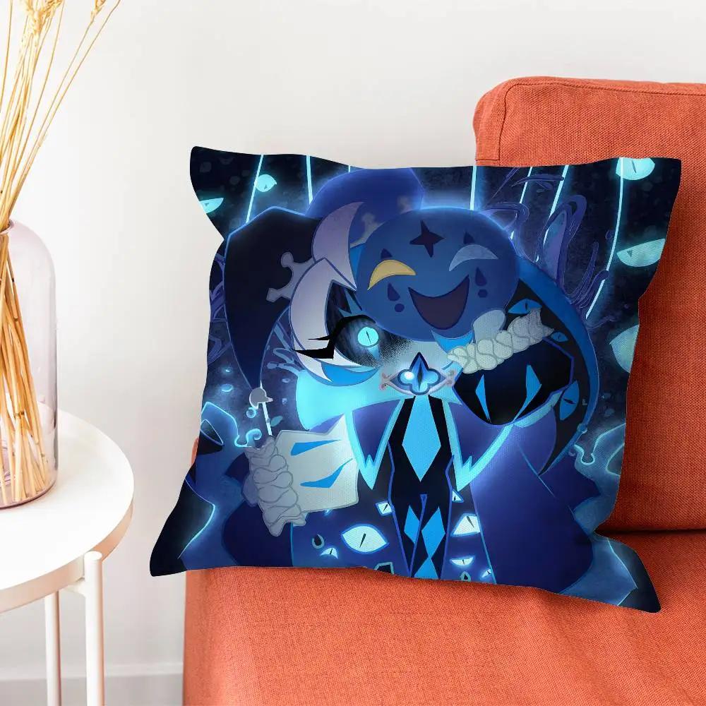 C-Cookie Run Kingdom Pillow Case Pillow Case Living Room Sofa Cushion Cover Suitable For Home Bedroom Room Decoration