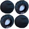 Heavy Duty Tire Shield Protectors For 21-32 Inch Wheels Black Color Fade Resistant Universal Car Truck Accessories 4pcs