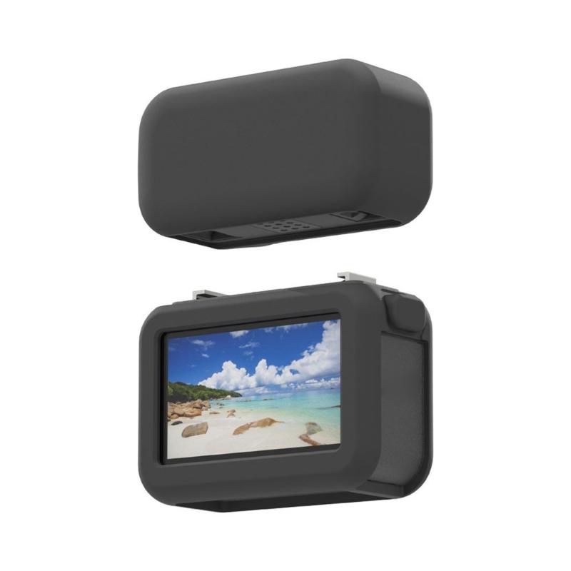 Silicone Protective Cover for Action Camera Body With Lens Cap Scratch Resistant Design