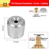 Universal Single Cold Faucet Handle & Angle Valve Set for Kitchen/Bathroom