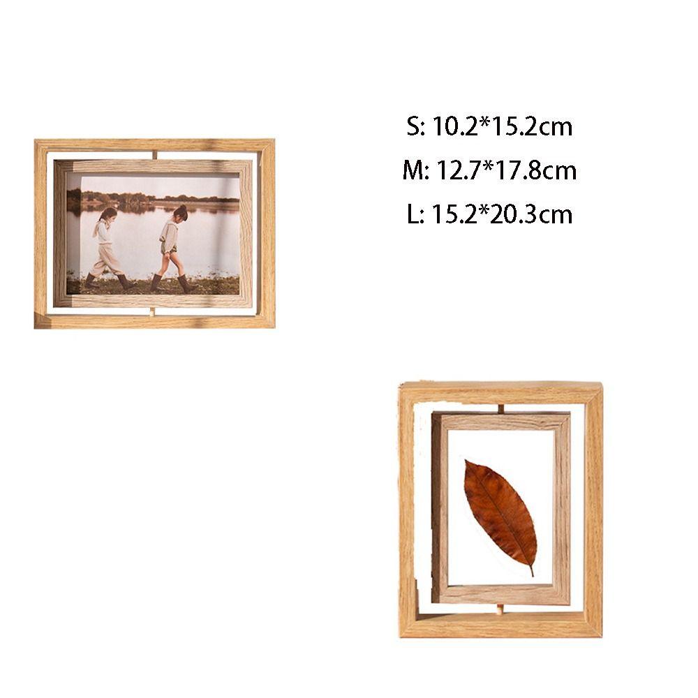 6/7/8 Inch Photo Frame Stand Resin DIY Display Frame Crafts Hollow Picture Frame  Living Room