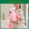 Adorable Long-nosed Elephant And Flamingo Plush Backpack For Kids Outings And Snacks
