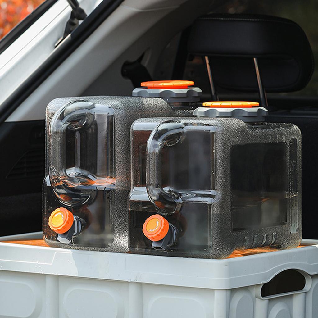 5L/8L/12L/18L/22L/25L Water Container No Leakage Water Tank Camping Water Bucket for Hiking Picnic Vehicle Outdoor Emergency