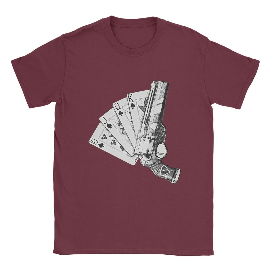 Destiny 2  Pure Cotton T Shirt For Men's Summer Video Game  Y2K Retro T Shirts Round Neck Trending Tees Oversized Hot Sale Tops