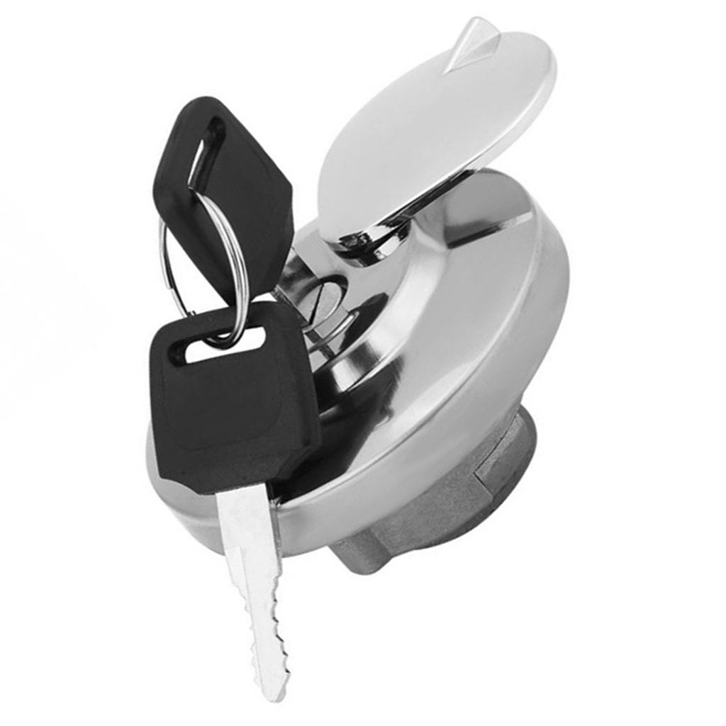 Motorcycle Aluminum Fuel Tank Cap with 2 Keys Motorbike Gas Tank Cover for Honda Magna Shadow VLX VT 600 Rebel 250