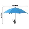 Phone Umbrella Sun Protection Phone Clip on Umbrella Angle Adjustable Anti-Reflective UV Protection Cover for Camping Outdoor