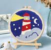 Russian Punch Needle DIY Kit: Handmade Wool Base for Fun Embroidery Projects
