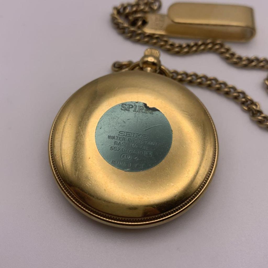 [USED] Seiko Spirit Pocket Watch Contemporary Basic