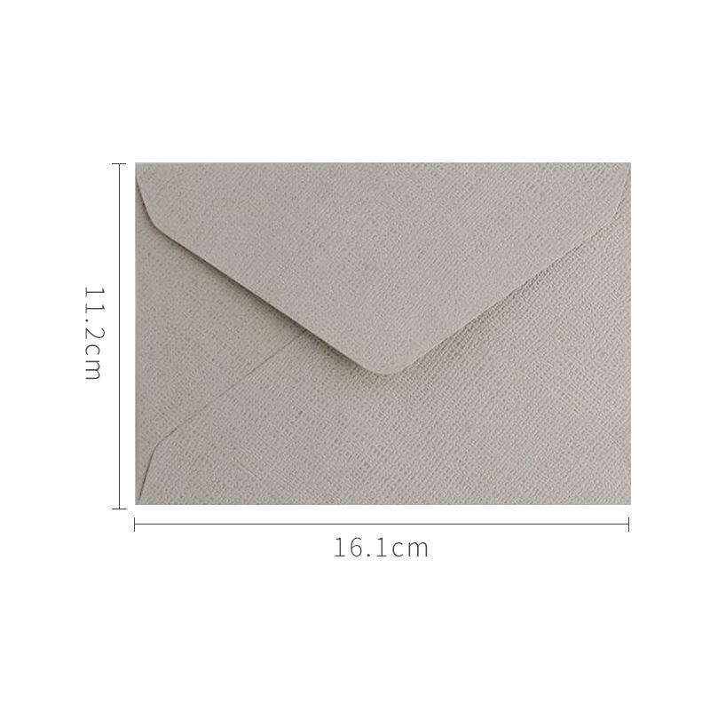 10pcs Vintage Color Envelopes Letter Writing Stamp Wax Seal Stickers Postcards Wedding Gift Wrap Envelopes Korean Stationery