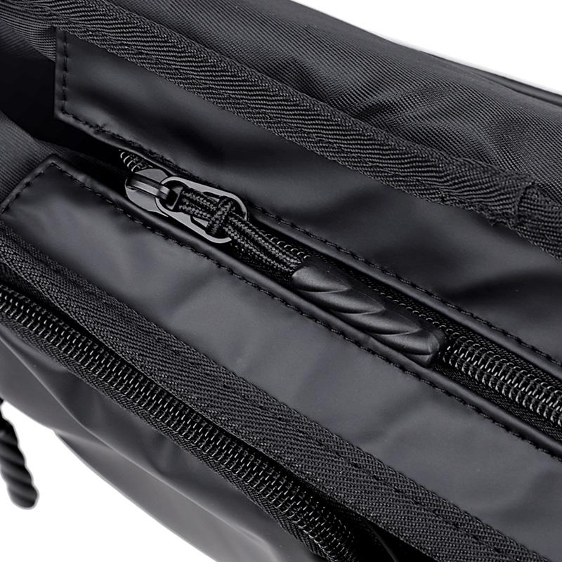 Men'S Crossbody Bag Nylon Lightweight Chest Shoulder Bag With Zipper Pocket Waterproof Outdoor Travel Sport Messenger Bag