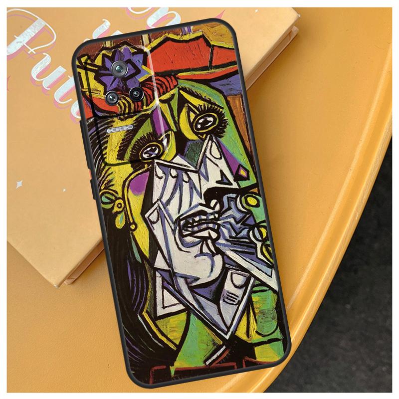 Picasso Abstract Art Painting Funda For Xiaomi 17 Pro Max 15 14 Ultra 13T 14T 15T POCO X7 Pro X5 X6 F6 F5 F7 F8 Ultra Case