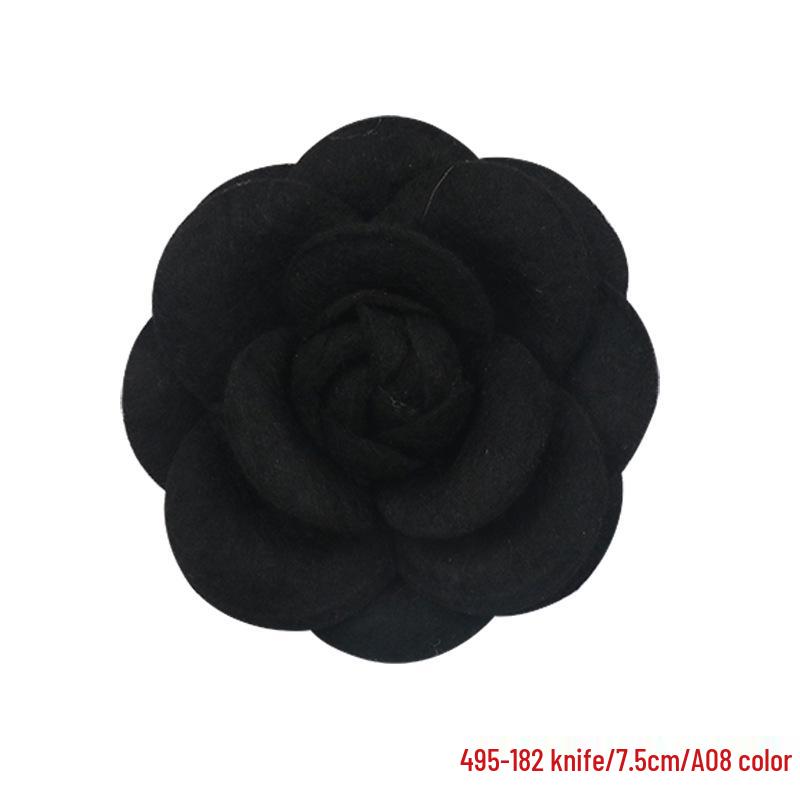 Non-Woven Camellia Flower Hair Clips: Elegant DIY Accessories for Jewelry and Clothing.