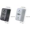 Flame-Retardant Material Multi Port Expander Multiple USB Ports USB Charger Socket for US Daily Use