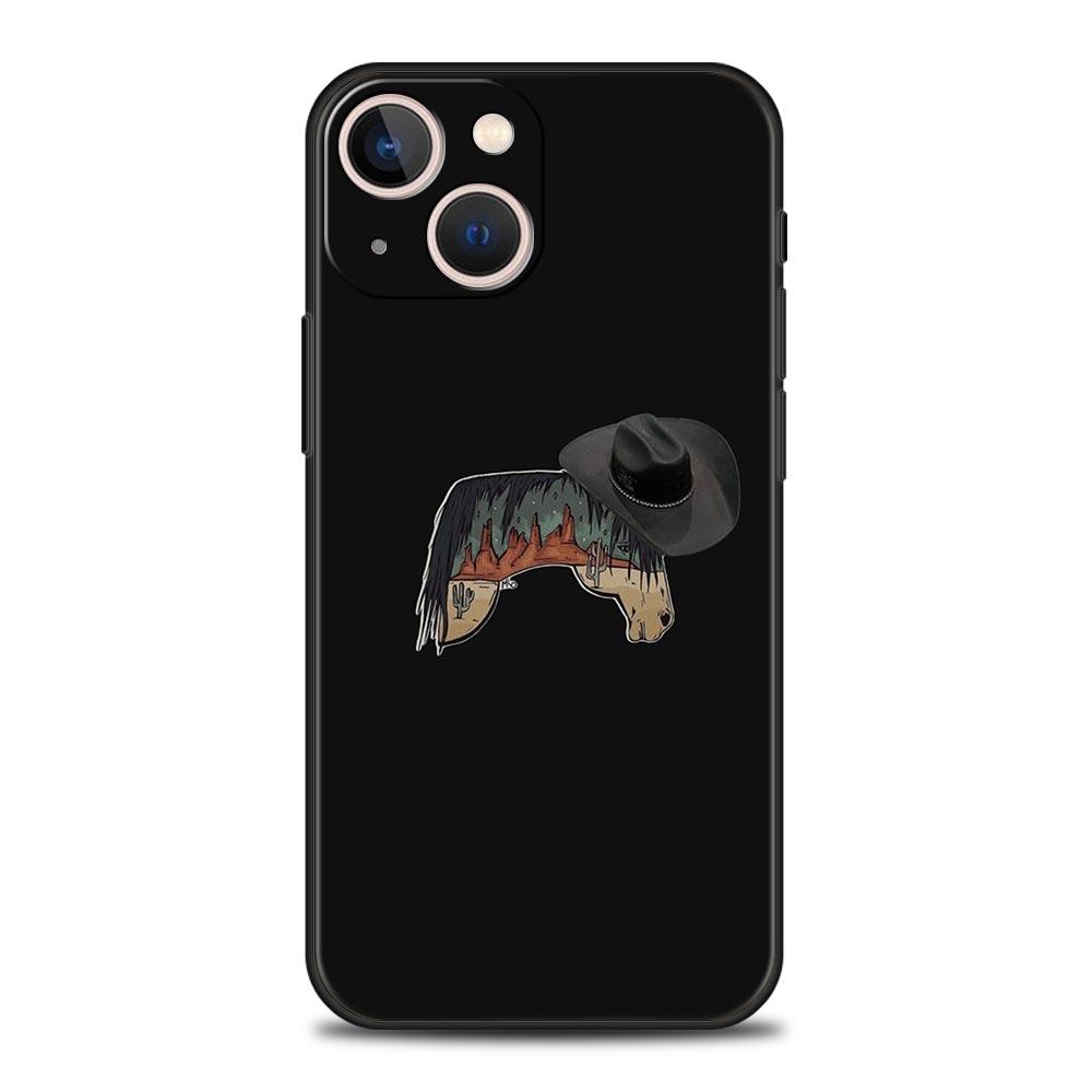

Phone Case Cover for iPhone 17 Pro Max 16 15 14 13 12 11 Pro Max Plus 17AIR Shockproof Soft TPU Shell Cowboy Fundas Capas Coque iPhone 14 Plus