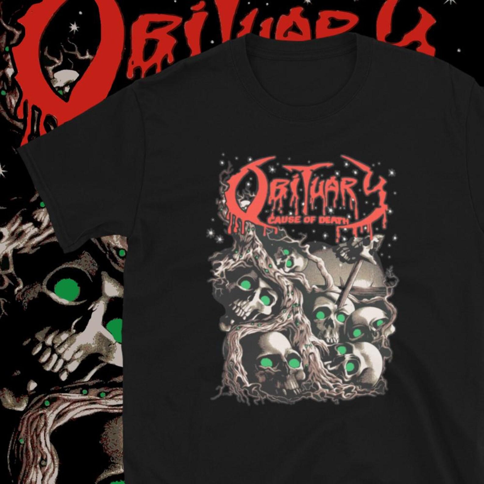 Obituary T shirt Old School Heavy Metal Clothing 3XL