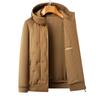 Daunenjacke Herren Kapuze Splicing Herbst Daunenjacke