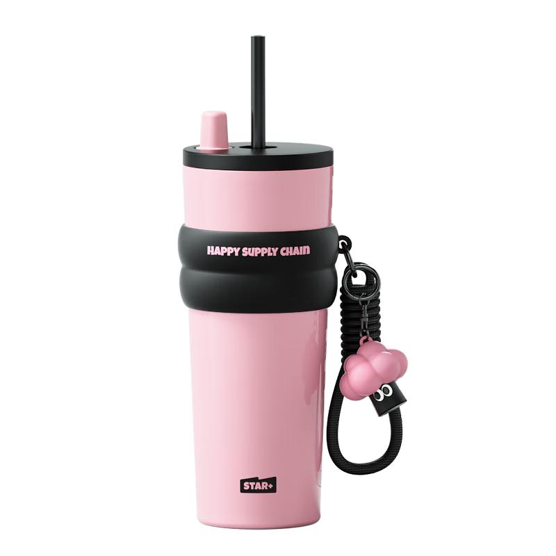 Shidajia 316 Stainless Steel Insulated Straw Tumbler 710ml