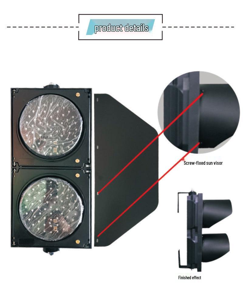 Aangepast Rood-Groen LED Verkeerslicht voor Garages & Speelplaatsen