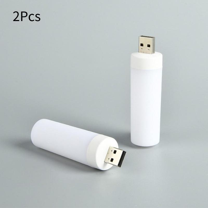 

2pcs/4pcs LED USB Atmosphere Light Flame Flashing Candle Lights Book Lamp for Power Bank Camping Lighting Cigarette Light