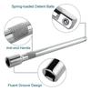Professional Drive Extension Set 1/4" 3/8" 1/2" Ratchet Wrench Socket Extender  Hand Tool