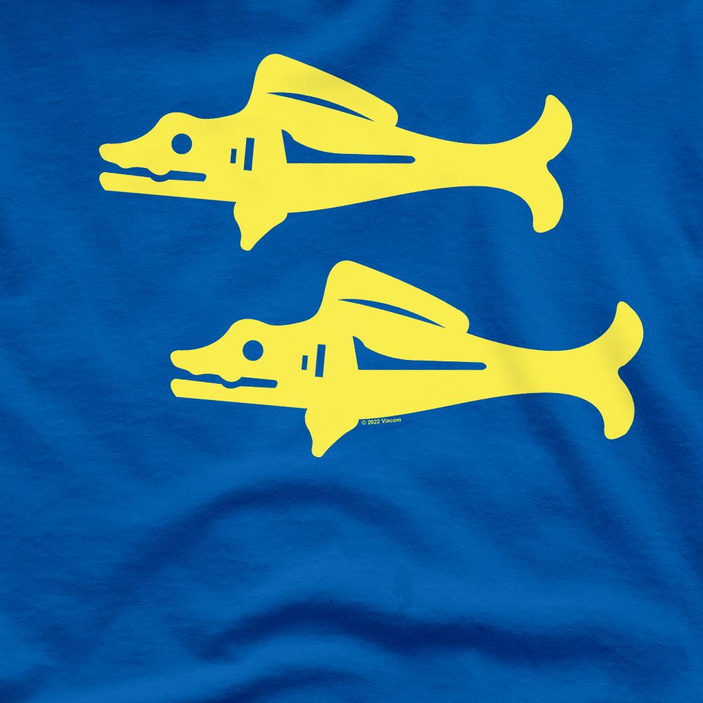 Legends of the Hidden Temple Mens Blue Barracudas T-Shirt