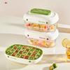 Quick Freezing Ice Storage Box Easy Release Ice Maker Mold Ice Cube Tray Mold  Household