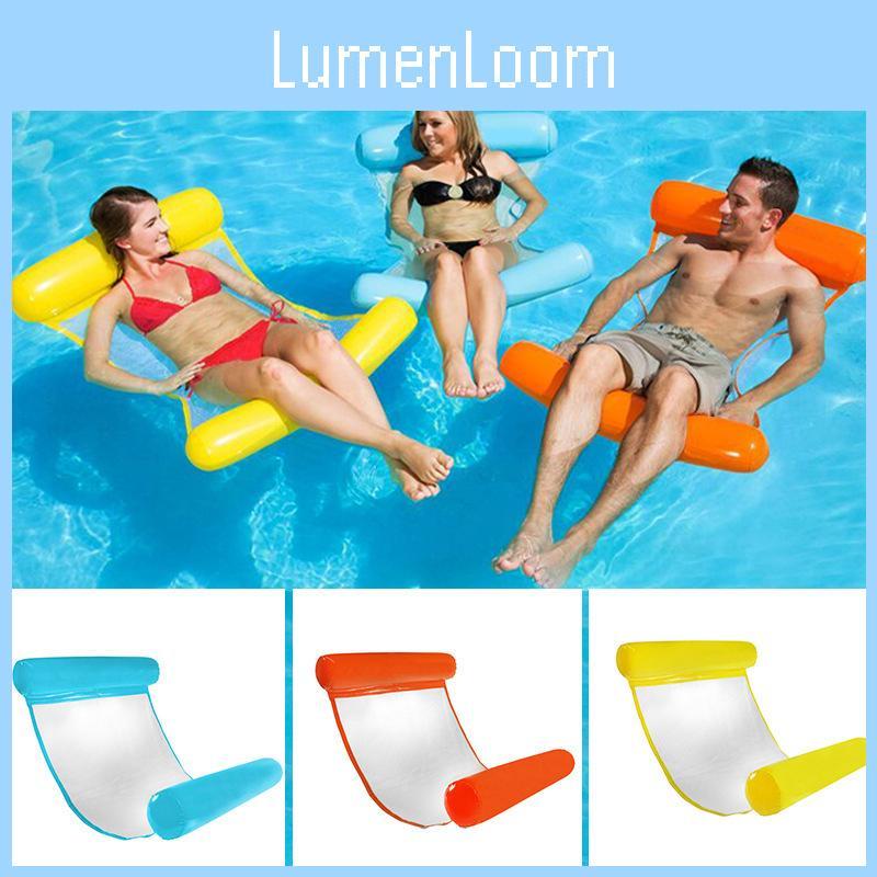 Portable And Compact Inflatable Water Hammock For Convenient Travel And Storage
