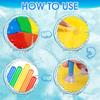 3/6Pcs 90Cm Inflatable Toy Sticks Children'S Toys Parent-Child Activities Intelligent Sensory Props Party Cheer Sticks Outdoor