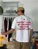 Duży Rozmiar Bawełniany Męski 2025 Lato Nie Straciłem Dziewictwa Ponieważ Nigdy Nie Stracę Mojego Estetycznego Wzoru Modny T-shirt