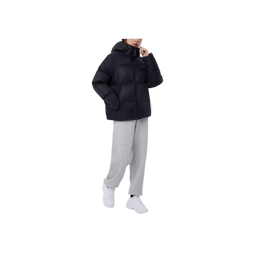 Puma Solid Color Casual Raglan Sleeve Hooded Down Jacket Women outerwear 678342-01