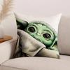 Movie S-Star W-Wars Darth V-Vader Baby Y-Yoda Pillow Case Office Cushions Suitable For Sofa Car Bedroom Decorative Cushion Cover
