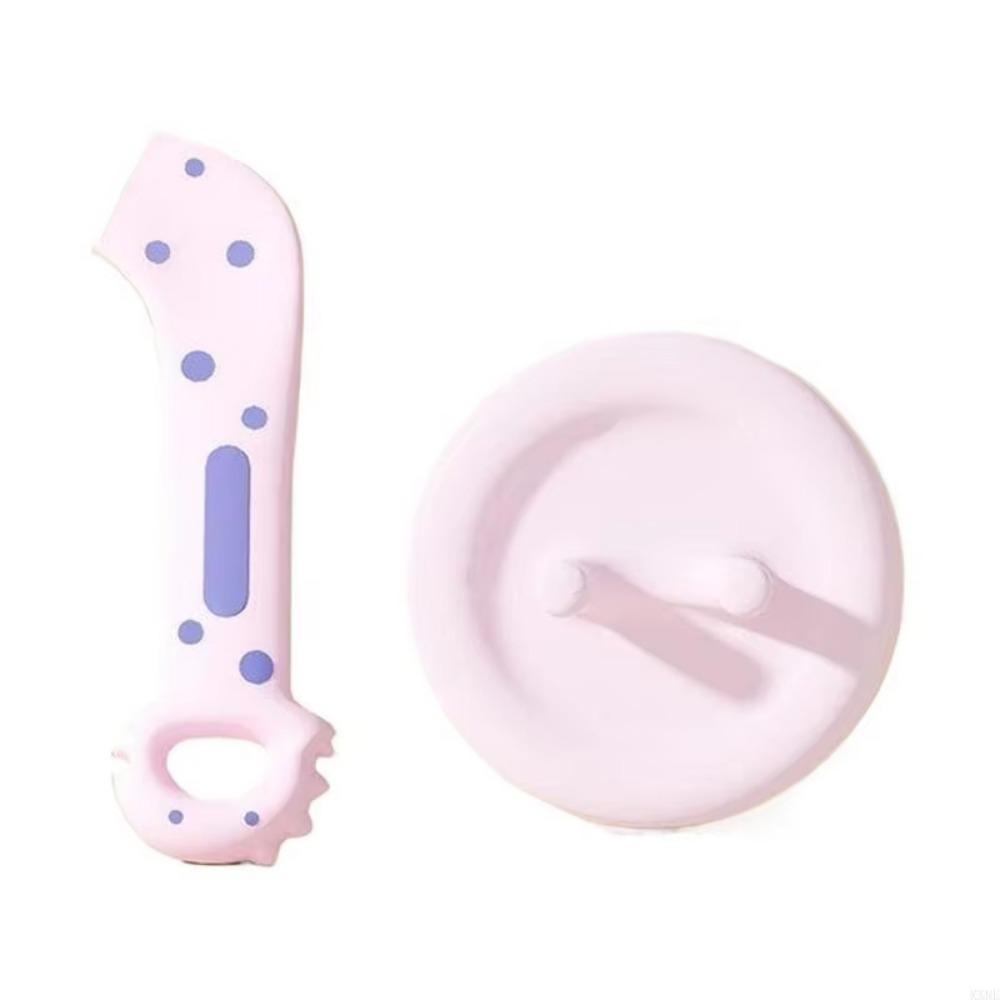 2Pcs Cute Shape Silicone Pet Food Cover Portable Cat Can Opener Wet Food Mixing