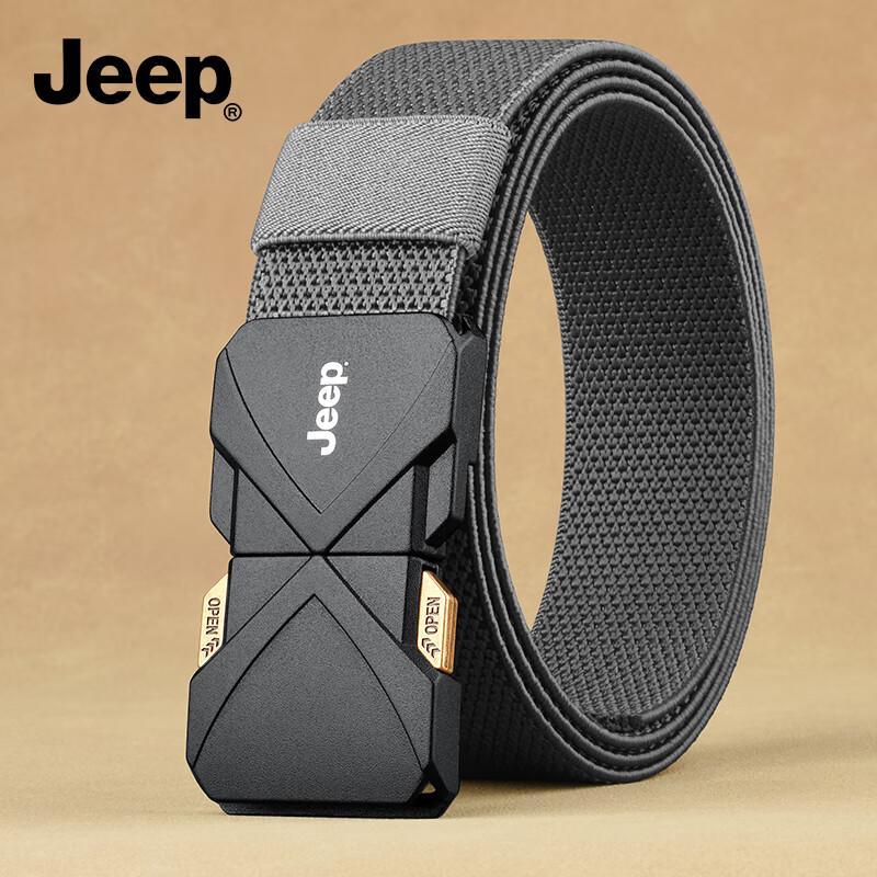 JEEP Men s Tactical Woven Elastic Belt 110cm - 125cm