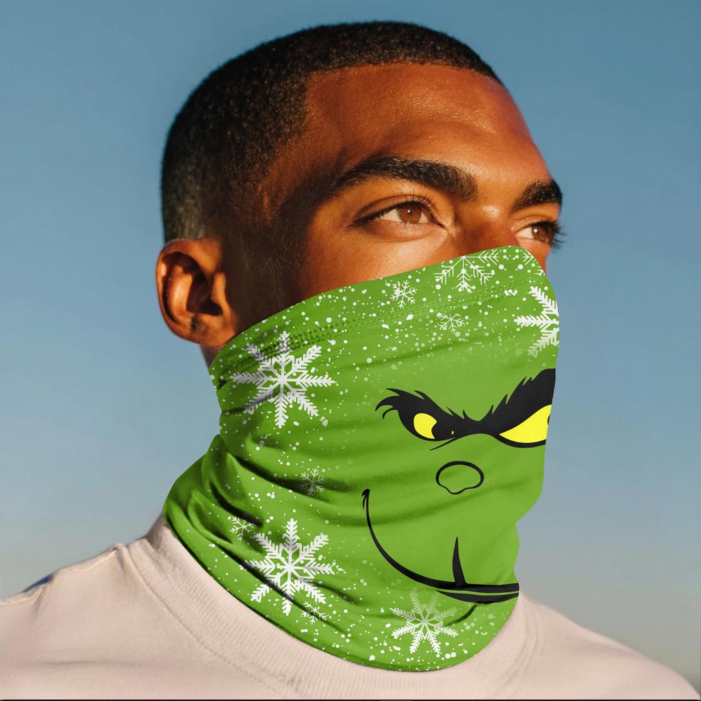 Outdoor Cycling Mask Fashion Printed Headscarf Neck Scarf