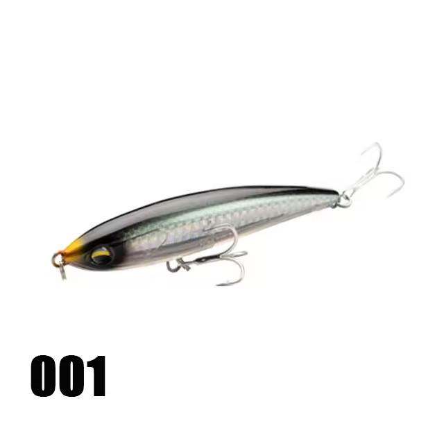 Factory 105mm 28.5g Wear Resistant Sinking Pencil Lure Treble Hook Bait Sinking Pencil Lure for Freshwater Reservoir Fishing (as the picture,10.5cm&28.5g)