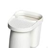 Toothbrush Cup Holder Organizer with Magnetic Punch Free