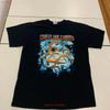 Coheed Cambria T-Shirt Groß Schwarz Rockband 2012 Tour Grunge Cyber Y2k Skater Vintage Lässig Streetwear