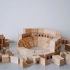Children'S Large Particle Building Castle Rome Decompression Building Block Construction Creative Model Educational Toys