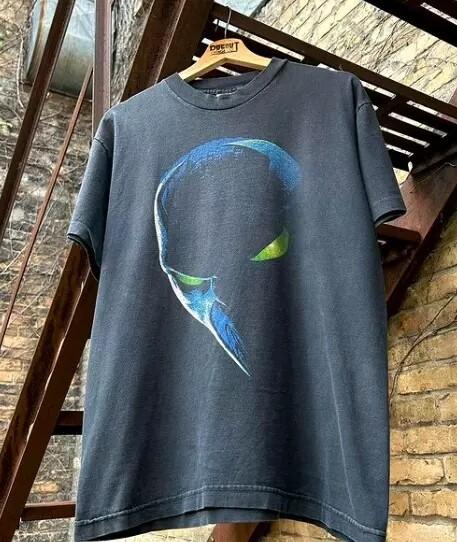 

Spawn Movie Graphic Retro Black Unisex Cotton Tshirt Reprint Men Women S5XL Unisex T-Shirt M