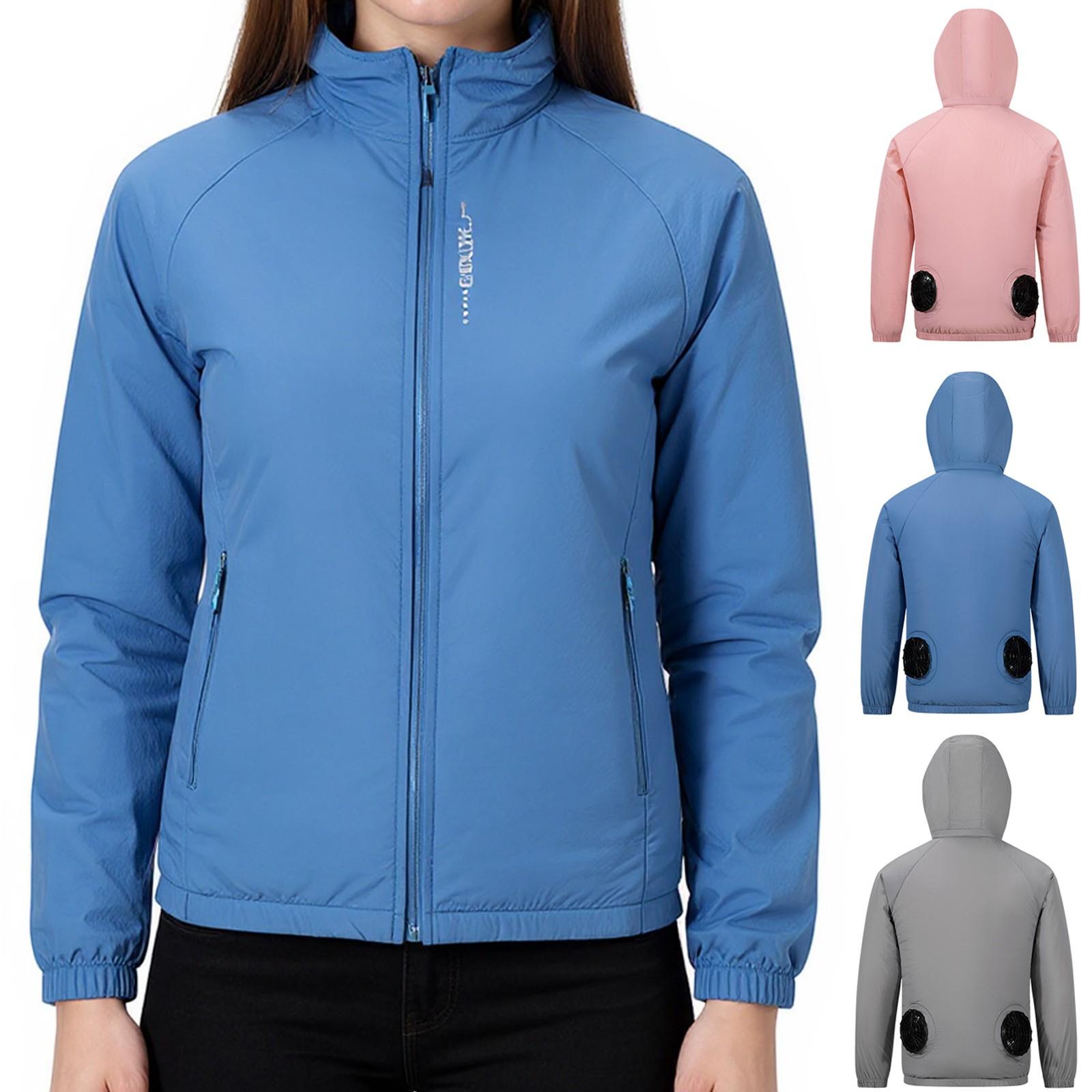 

Jacket Women Waterproof Windbreaker Lightweight Rain Jackets With Pockets Packable Raincoats For Women With Hood M рожевий