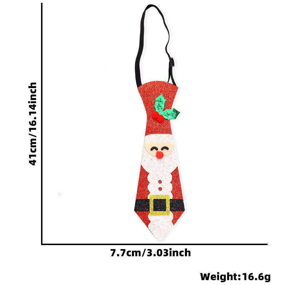 Christmas Charming Felt Tie Collection With Vibrant Colors Of Snowmen And Reindeer Themes