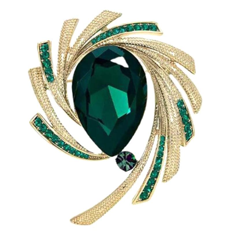 Vintage Brooch Alloy Irregular Corsage Light Luxury  Badges Pin For Women  Jewelry Creative Gift Accessories