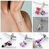 Charm-Perlen-Komponenten Sterling Silber Kupfermetall Seerose Kaffeetassen Magier-Charm-Perlen-Komponente Kompatibel Mit Authentischem Original-Armband