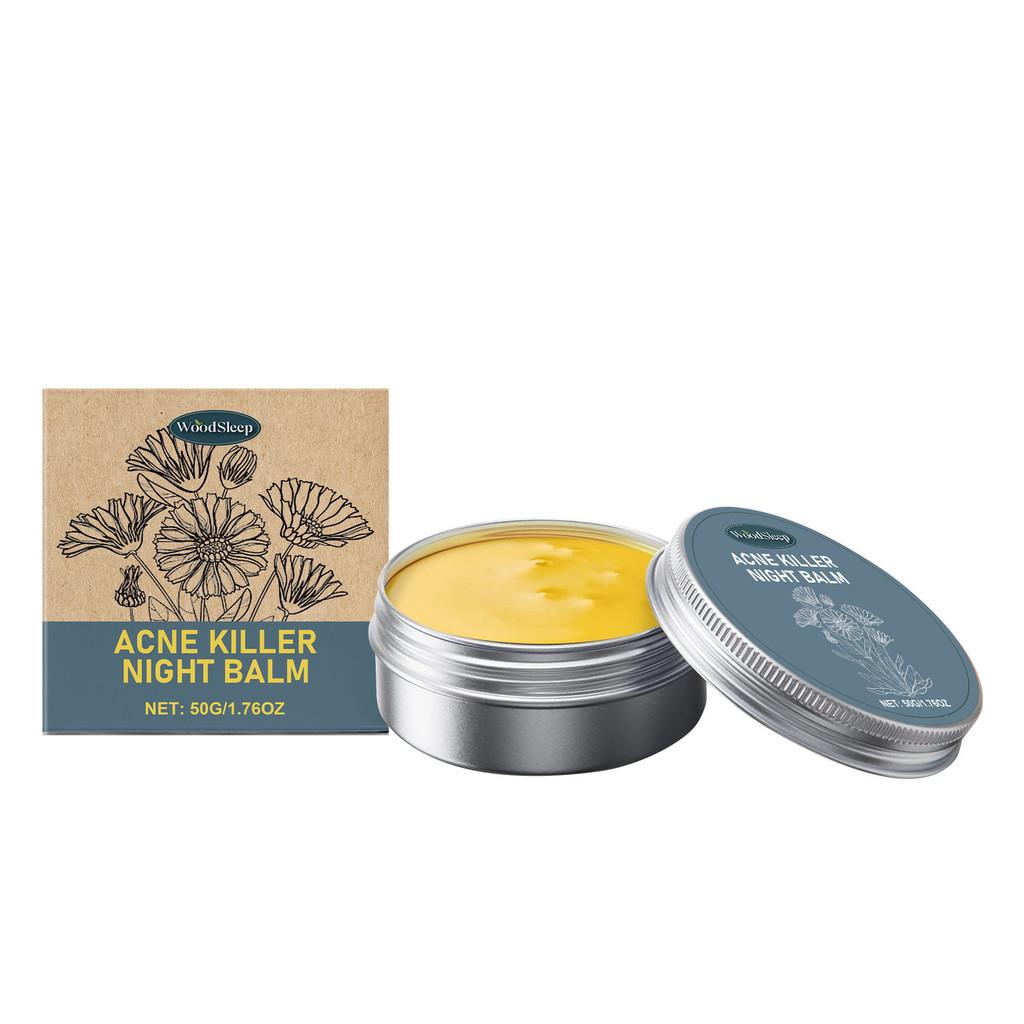 

Ночной крем для облегчения акне Woodsleep Питательная формула Балансирует жирную кожу Для увлажнения и восстановления