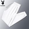 PLAYBOY Men's Ice Silk Loose Casual Pants