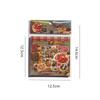 Y2K Japanese Food Stickers Book Multifunctional Cartoon Ins Flashing Stickers Books Portable Department of Gastronomy