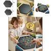 Triangle Chess Rope Solving Puzzle Toy Challenge Game For Kids With Logic Development And Parent Child Interaction